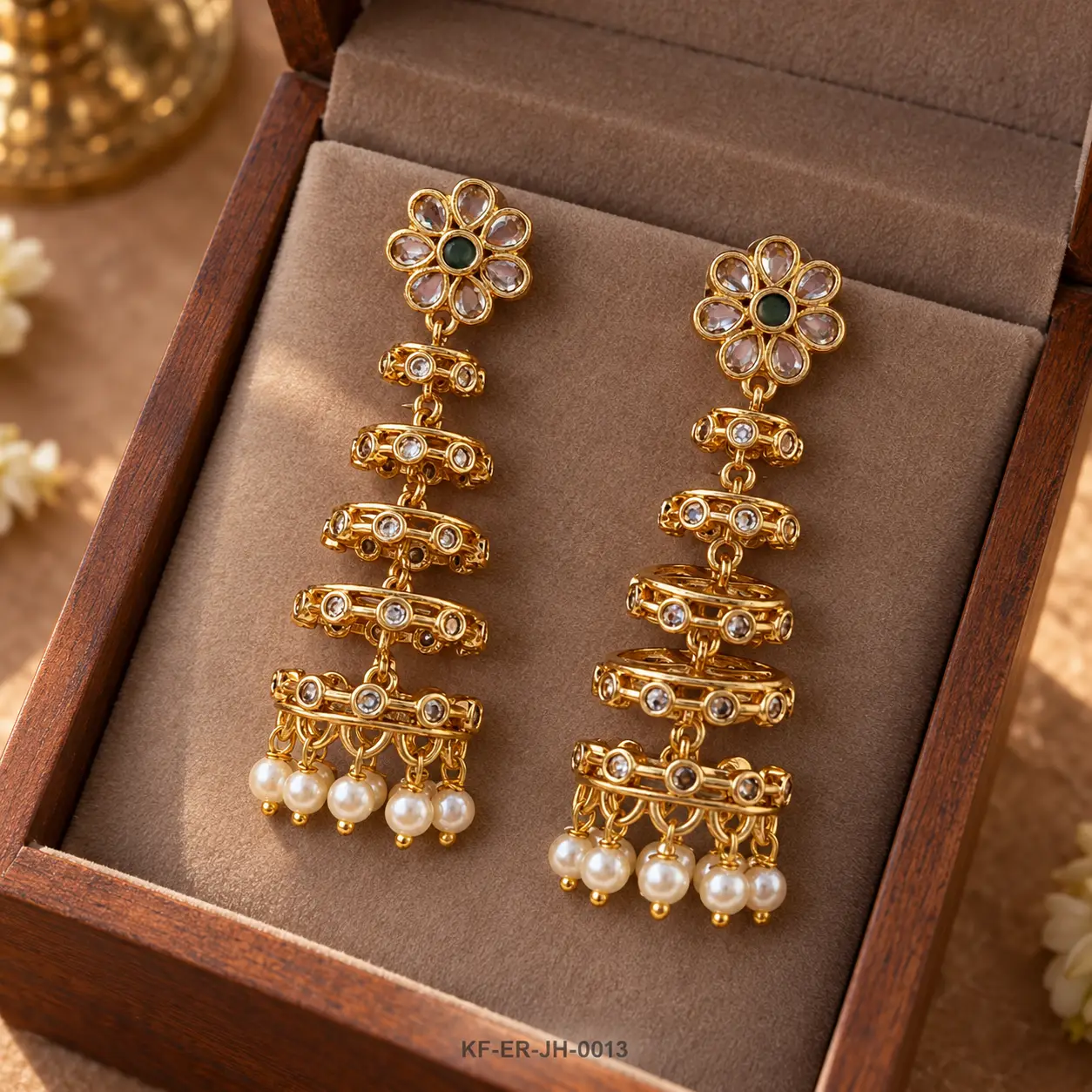 KF-ER-JH-0013__Rajwada-Bloom-Ruby-Pearl-Jhumka-Earrings__03-Velvet-Presentation-Box-compressed-ndt-tools