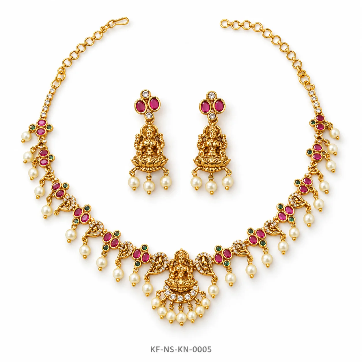 Kundan Lakshmi Neck Set