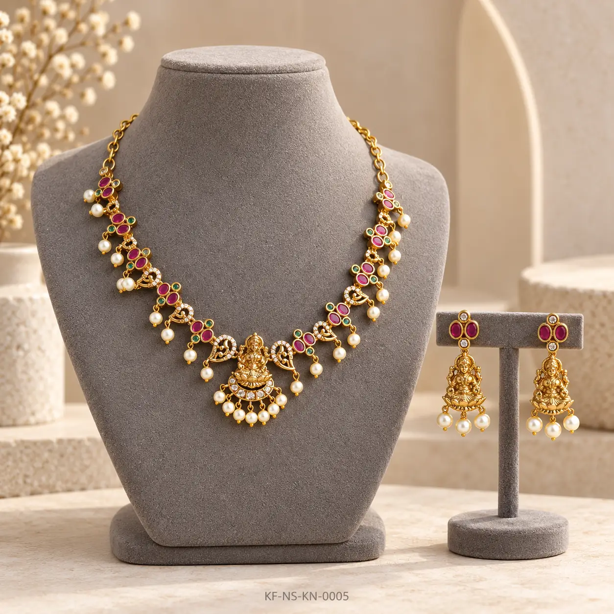 KF-NS-KN-0005__Kundan-Lakshmi-Neck-Set__02-Boutique-Necklace-Portrait-compressed-ndt-tools